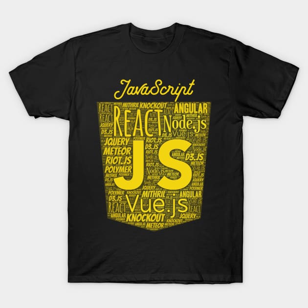 JavaScript Programmer T-Shirt by vladocar